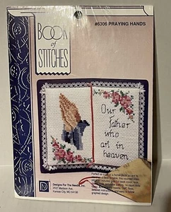 Libro de puntadas de manos de oración Designs For The Needle punto de cruz contado 6306 - Imagen 1 de 2