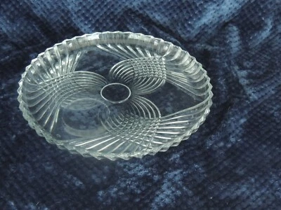 Plato de vidrio Enchantment by Indiana Plat Fuente 12" bandeja de desayuno para taza Foto 1 de 4