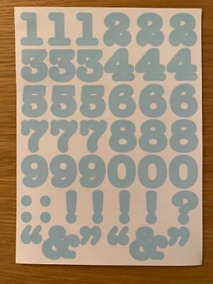 Creative Memories 123 Number Block Stickers ~ YOU CHOOSE! - Image 1 of 4