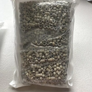 2500pcs Micro Beads Hair Extensions 5mm Non-slip Links Rings Hair Tool BLONDE - Picture 1 of 4