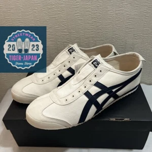 Onitsuka Tiger MEXICO 66 SLIP-ON 1183A360 205 Birch/Midnight Unisex Shoes - Picture 1 of 11