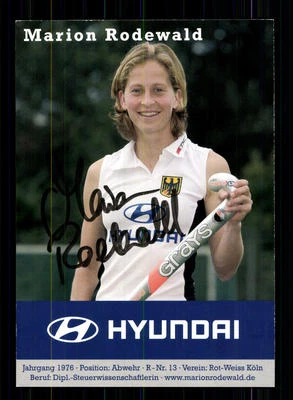 Marion Rodewald Autogrammkarte Hockey Nationalmannschaft 2006-07 + A 140673 - Bild 1 von 2
