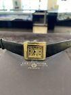 Jaeger LeCoultre 18k Yellow Gold Tank Manual Wind Watch