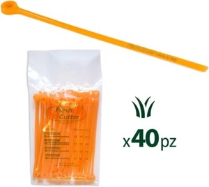 CONFEZIONE 40 LAMELLE FLASH CUTTER QFC10 MONOFLY 3,5 MM TESTINA DECESPUGLIATORE - Imagen 1 de 1
