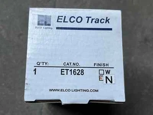 Elco ET1628W Garda 1-Light 5" High Track Head for H-Track Systems -N - Picture 1 of 6