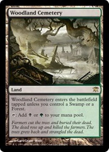 MTG - WOODLAND CEMETERY - Innistrad (R) - Image 1 of 1