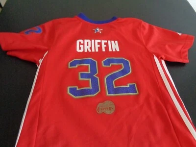 BLAKE GRIFFIN Clippers NBA All Star Game Youth MEDIUM Warm Up ADIDAS Shirt 2013 - Image 1 of 3