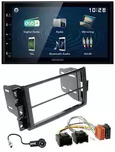 Kenwood 2DIN Bluetooth MP3 USB DAB Autoradio für Chevrolet Corvette 05-13 Upland - Bild 1 von 8