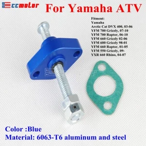 FOR YAMAHA RAPTOR 660 660R 700 700R BILLET CNC MANUAL CAM TIMING CHAIN TENSIONER - Picture 1 of 8