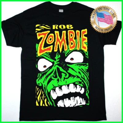 Rob Zombie Green Monster Men T-shirt All Size New For Fans - Image 1 of 4