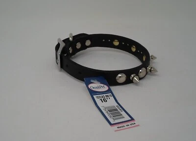 #102LKS LATIGO ESPIGA Y CUELLO TACHONADO 16" NEGRO ETIQUETA COLGANTE LIBRE Foto 1 de 2