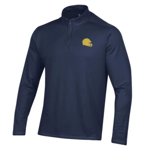NWT Notre Dame Marcus Freeman Coach’s Collection GOLD HELMET Quarter Zip XXL - Picture 1 of 2