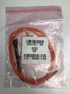 NetApp X6518A-R6 Optical Cable 112-00062 LC/LC 5M R6 - Picture 1 of 3