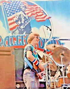 Phil Lesh The Grateful Dead Konzert Foto 1982 25th Anniversary Summer Tour - Bild 1 von 3