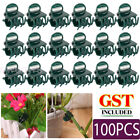 100 Pcs Plastic Orchid Plant Garden Clips Vegetable Stake Support Flower Holding