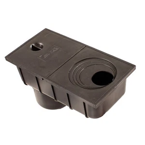 ScarMaxx-Regenrohrablauf Dachrinnenablauf DN 110 kompatibel mit Rinnen 50-110mm - Bild 1 von 6