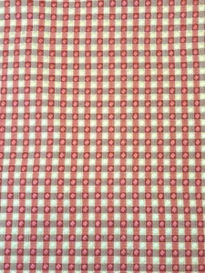 Vintage Mid-century Woven Gingham Check Sewing Fabric 1 Yd 17" X 52" Home Dec - Bild 1 von 5