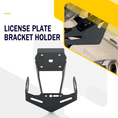 Motorcycle Black License Plate Bracket Holder FOR YAMAHA YZF R15 V3 2017-2020 - Image 1 of 4