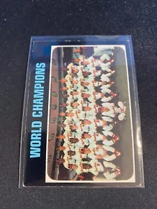 SQUADRA TOPPS BASEBALL #1 ORIOLES 1971! CAMPIONI DEL MONDO! SPEDIZIONE 1€! - Foto 1 di 2