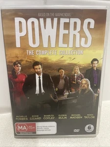 Powers - (Set Complete Collection, DVD, 2019) RARE Reg 4 - Picture 1 of 4