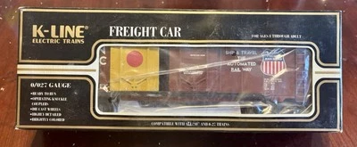 O/027 Gauge K-Line K644-2111 Union Pacific Classic Double Door Reefer Train Car! - Image 1 of 4