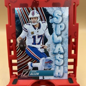 2024 Panini Zenith SPLASH Josh Allen Red Holofoil color 31/50 #16 - Picture 1 of 7
