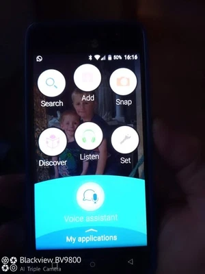 Doro 8035 unlocked factory reset any sim Blue very  good  condition + extras - Image 1 of 4