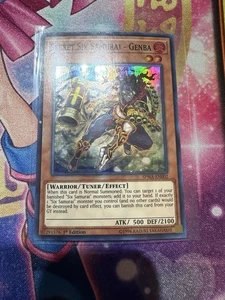 Secret Six Samurai - Genba SPWA-EN002 1st Super Rare Yugioh Card MP - Bild 1 von 2