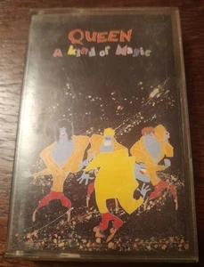 QUEEN - A KIND OF MAGIC (UK CASSETTE TAPE) - Picture 1 of 4
