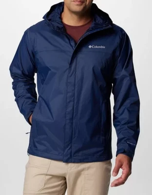 Columbia Men's Navy WaterTight II Jacket (RS2433-466) Sizes 2X/LT/3XT - NWT - Image 1 of 4
