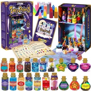 Zydane Potion Making Kit for Kids – Magical Fairy Potions Set, 24 Bottles, STEM - Picture 1 of 15