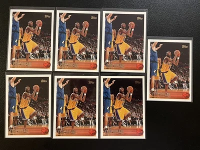 Topps Baloncesto 1996 #138 Kobe Bryant RC Novato Lote de 7 #37 Foto 1 de 2