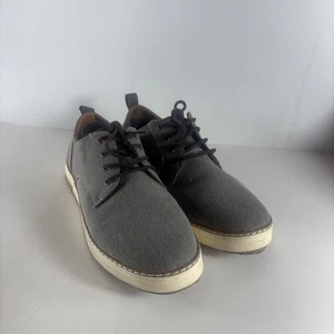 St. Johns Bay Herren Schuhe 13 M Schnürschuhe Boot Deck Denim Grau Freizeit - Bild 1 von 11