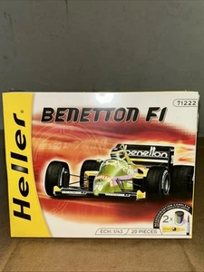 Heller Benetton Williams F1 Racing Car 1/43 Model Kit Paint & Glue #71222 - Picture 1 of 4