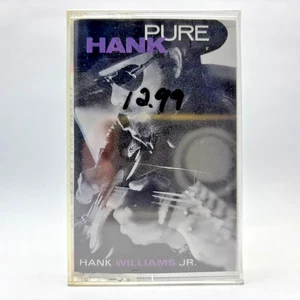 Hank Williams Jr - Pure Hank - 1991 Cassette - Mint, SEALED - Warner Bros - Bild 1 von 3