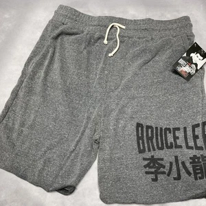 Roots of Fight Bruce Lee Dragon Shorts Light Gray Size XXL - Picture 1 of 14