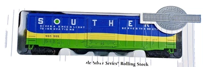 Bachmann Silver Series 19607 50' Outside Braced Sliding Door Box Southern 550555 - Image 1 of 4