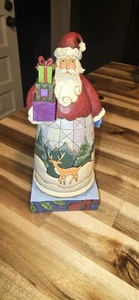 2008 Jim Shore "Holiday Gifts" Santa Figurine No Box 4010848/JS3 - Picture 1 of 10