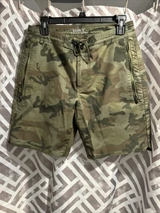 Roark Board Hiking Camo Shorts Drawstring Size 30 - Picture 1 of 10