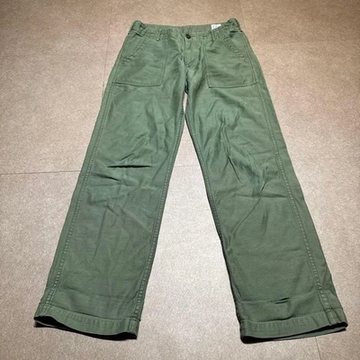 Orslow Or Slow Casual Pants Khaki Made In Japan Men's Bottoms JPN Size S (1) - Image 1 of 4