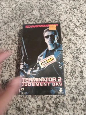Terminator 2 Judgment Day 1991 VHS TAPE Watermarks NEW Factory Sealed NIB - Image 1 of 4