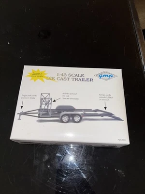 Dual Axle Trailer - 1/43rd Scale Diecast Nib GMP - Image 1 of 4