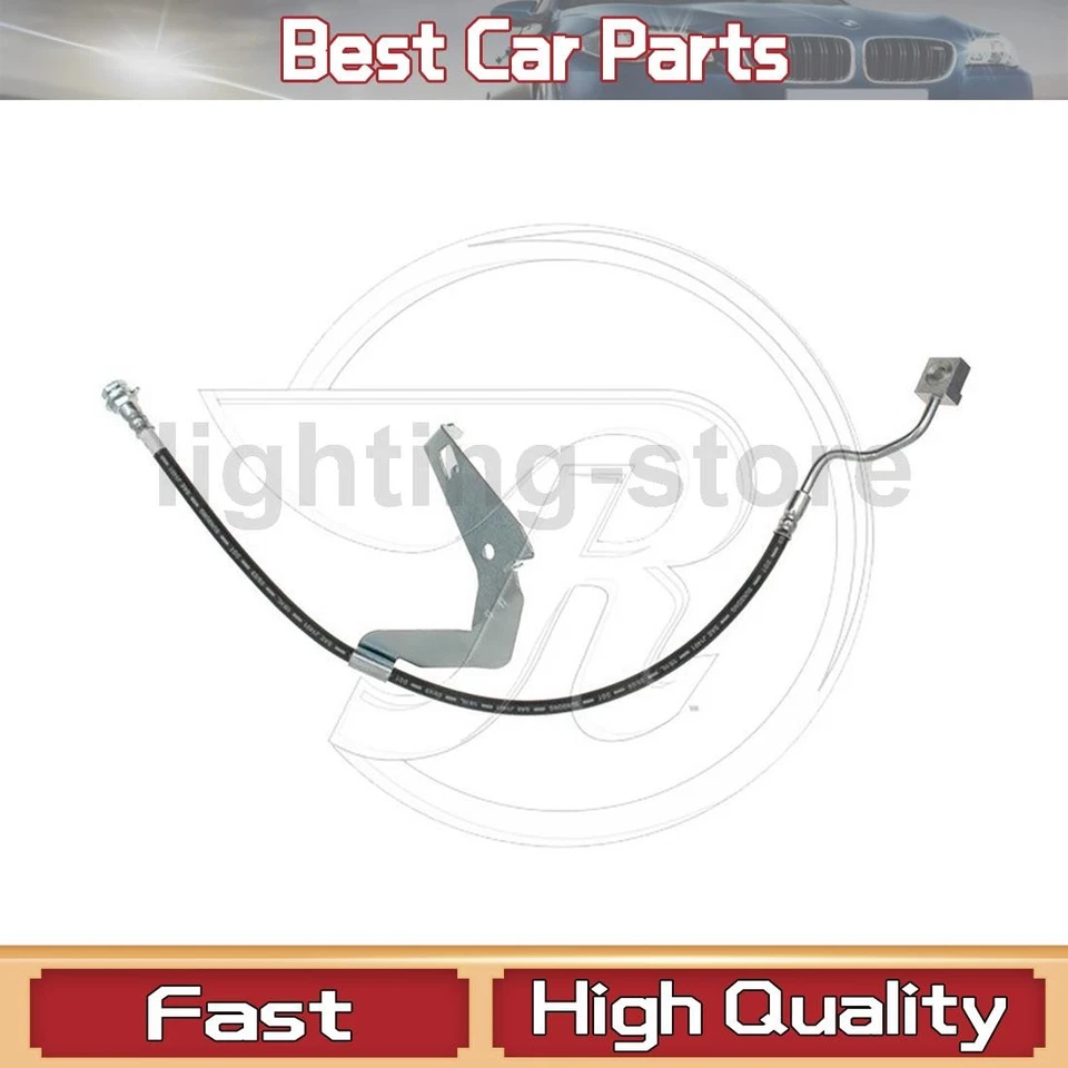 Mangueira hidráulica de freio dianteiro direito compatível com Ford 2008-2010 F-450 Super Duty 1 peça - Imagem 1 de 4