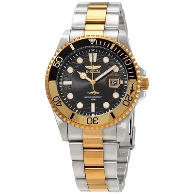 Reloj para hombre Invicta Pro Diver cuarzo esfera negra dos tonos 30944 Foto 1 de 3