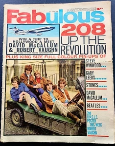 FABulous 208 Magazine "Up The Revolution" 11th June 1966 - Picture 1 of 2