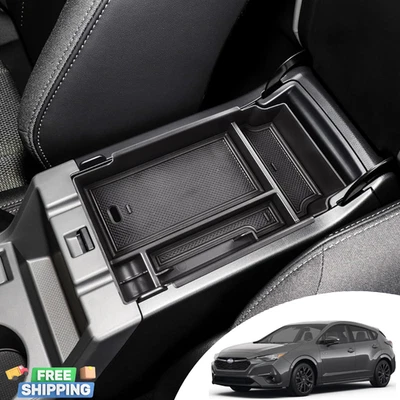 Center Console Organizer Armrest Tray Compatible with 2024 Subaru Impreza Foto 1 de 4