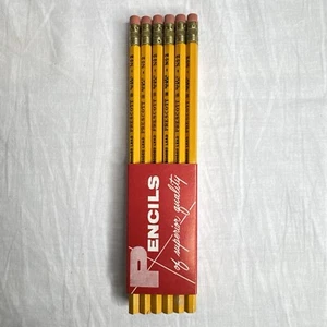 PRESCOTT Bonded Lead SUPERIOR QUALITY No. 2 Pencils ONE DOZEN :: VTG 1950s NOS - Picture 1 of 17