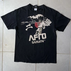 Camisa De Colección Y2K Oficial AFRO SAMURAI Anime Talla Grande - Imagen 1 de 8
