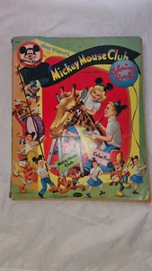 WALT DISNEY MICKEY MOUSE CLUB COLORING BOOK - WHITMAN - 1955 - Picture 1 of 6