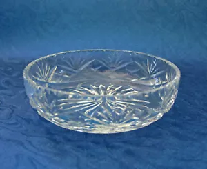 Vintage Webb Corbett England marked - lead crystal small trinket / posy dish - Picture 1 of 3
